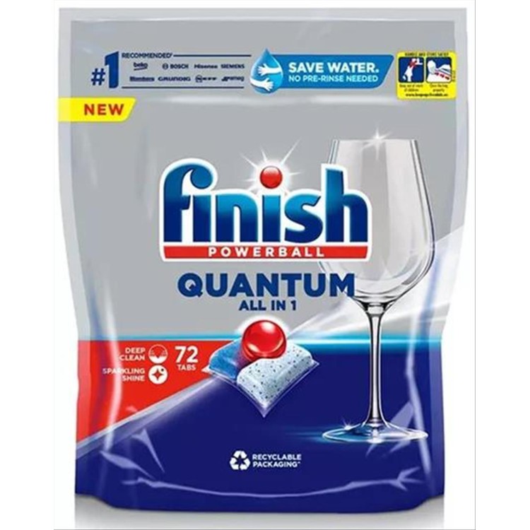 FINISH TABS ALL IN ONE 72τεμ QUANTUM ORIGINAL