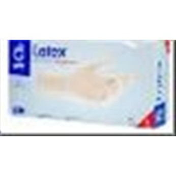 ΓΑΝΤΙΑ LATEX ΛEYKO GMT Μ.Π. 100τεμ LARGE