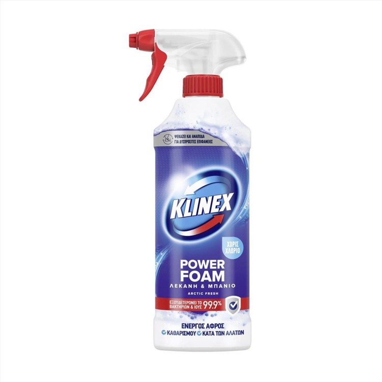 KLINEX SPRAY FOAM BATH 435ml  ARCTIC FRESH