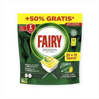 FAIRY CAPS ALL IN ONE 32τεμ (21+11) LEMON
