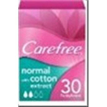 CAREFREE DAILY PADS 30τεμ NORMAL COTTON