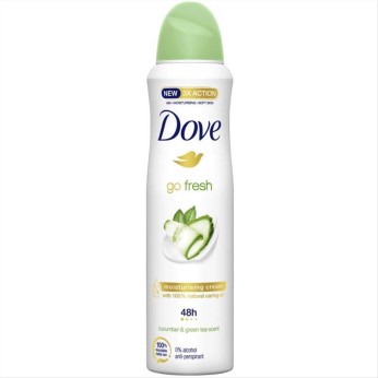 DOVE DEO SPRAY ADV 150ml INV FRESH
