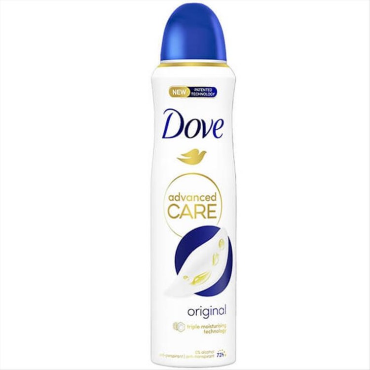 DOVE DEO SPRAY ADV 150ml ORIGINAL