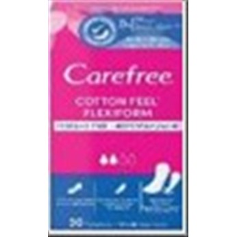 CAREFREE DAILY PADS 30τεμ FLEXIFORM FRESH COTTON