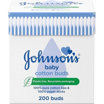 JOHNSON'S BABY COTTON BUDS 200τεμ