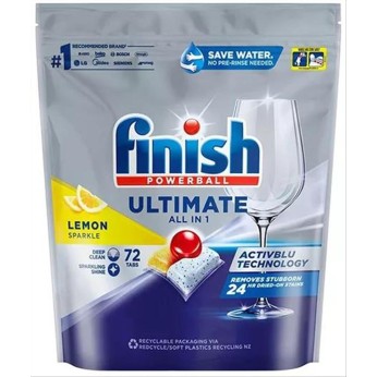 FINISH TABS ALL IN ONE 72τεμ QUANTUM LEMON