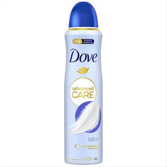 DOVE DEO SPRAY ADV 150ml TALCO