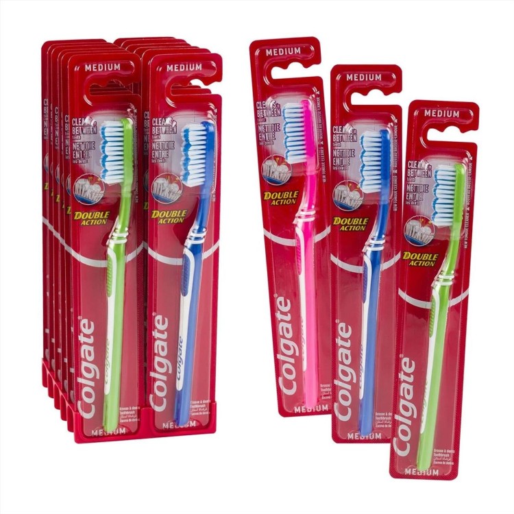 COLGATE T/BRUSH DOUBLE ACTION  1τεμ