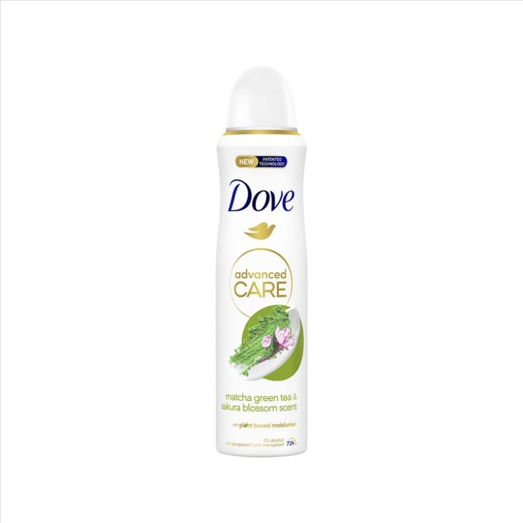 DOVE DEO SPRAY ADV 150ml MATCHA
