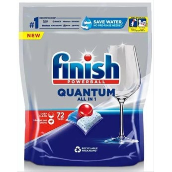 FINISH TABS ALL IN ONE 72τεμ QUANTUM ORIGINAL