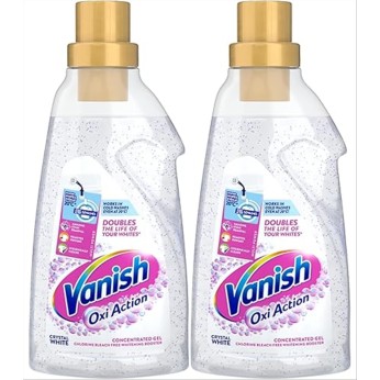 VANISH OXI ACTION GEL 750ml+750ml WHITE