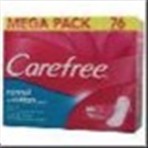 CAREFREE DAILY PADS PROTEGE 76τεμ NORMAL CAREFREE DAILY PADS PROTEGE 76τεμ NORMAL