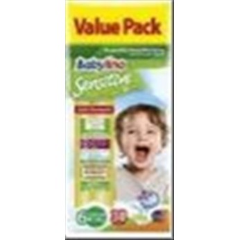 BABYLINO SENSITIVE ECON No6 38τεμ. (13-18kg)