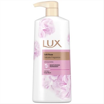 LUX SHOWER BATH 600ml SOFT ROSE