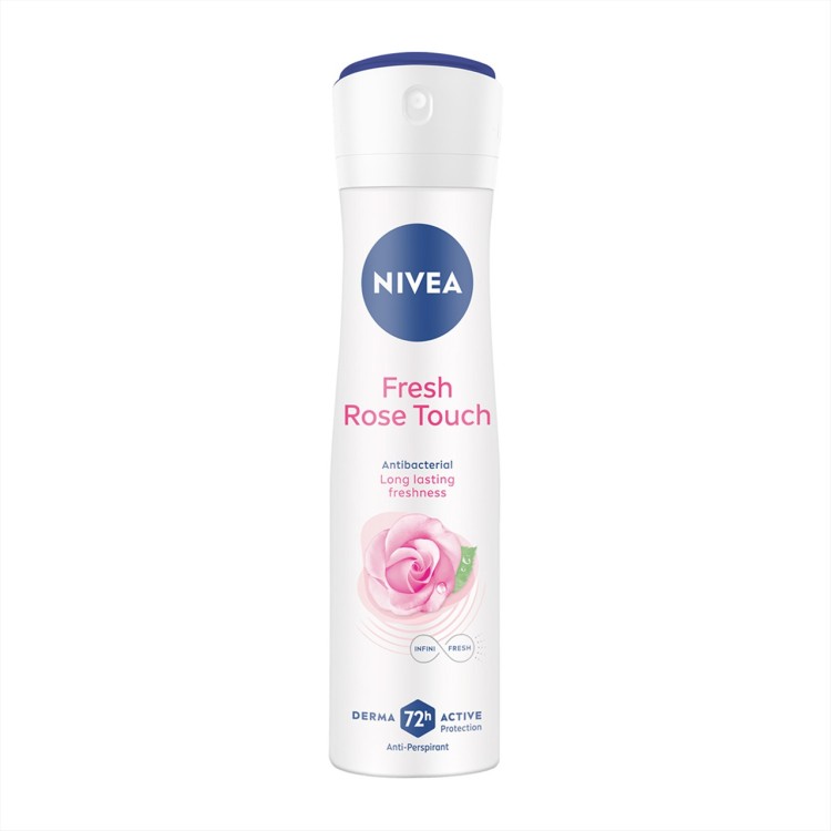 NIVEA DEO SPRAY 150ml FRESH ROSE TOUCH(W)