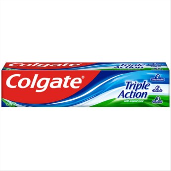 COLGATE T/PASTE 75ml TRIPLE ACTION