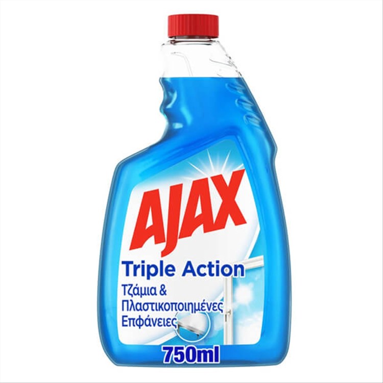 AJAX ΤΖΑΜΙΩΝ 750ML TRIPLE ACTION ΑΝΤ/ΚΟ