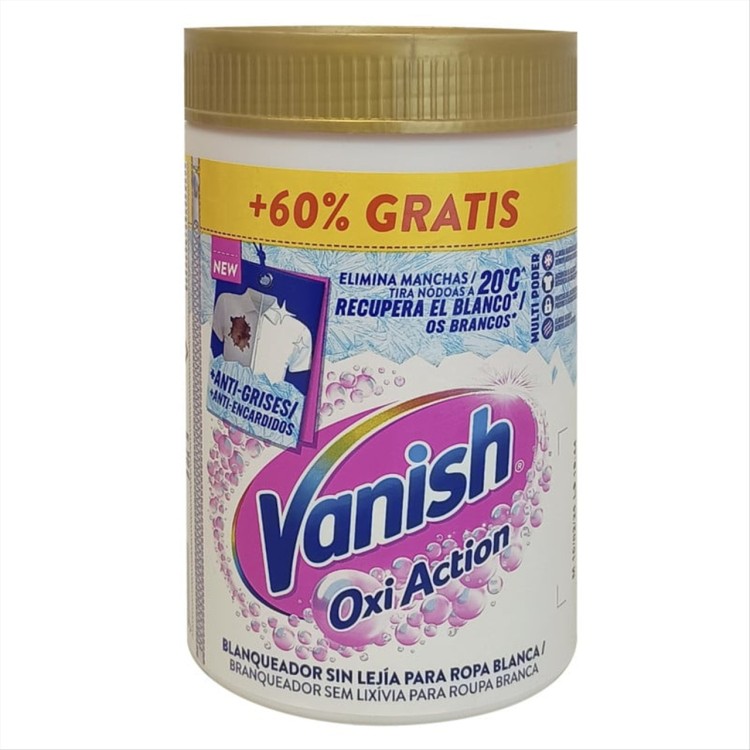 VANISH OXI ACTION ΣΚΟΝΗ 400+250g WHITE PREMIUM