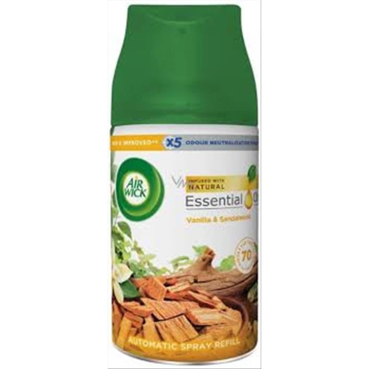 AIR WICK REFILL 250ml SANDALWOOD WARM VANILLA