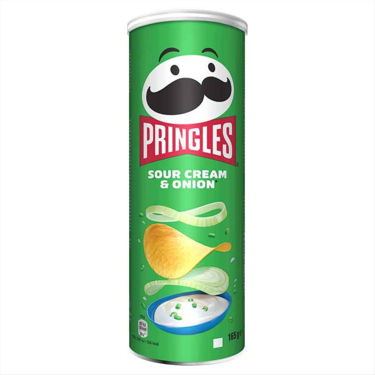 PRINGLES CHEESE&ONION 165g PRINGLES CHEESE&ONION 165g