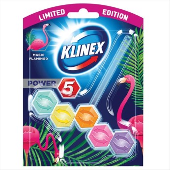 KLINEX WC BLOCK MAGIC 50gr FLAMINGO