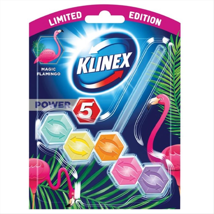 KLINEX WC BLOCK MAGIC 50gr FLAMINGO