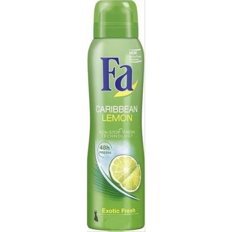 FA DEO SPRAY 150ml CARIBBEAN LEMON