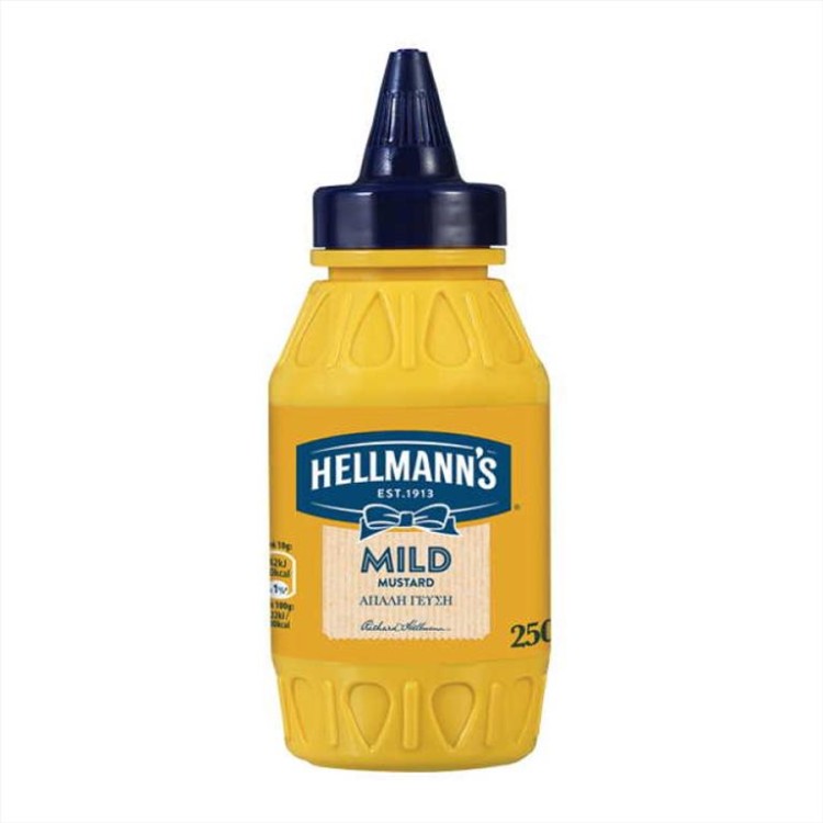 HELLMANN'S MILD ΑΠΑΛΗ ΜΟΥΣΤΑΡΔΑ 250gr