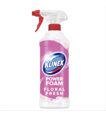 KLINEX SPRAY FOAM BATH 435ml FLORAL FRESH