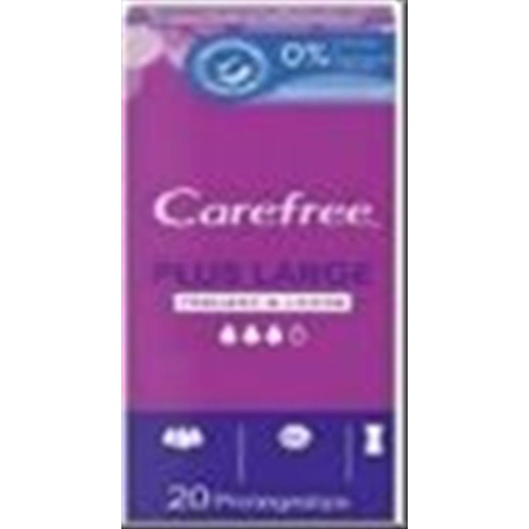 CAREFREE DAILY PADS 20τεμ MAXI LARGE PLUS CAREFREE DAILY PADS 20τεμ MAXI LARGE PLUS