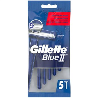 GILLETTE BLUE II FIXED 5τεμ 2s