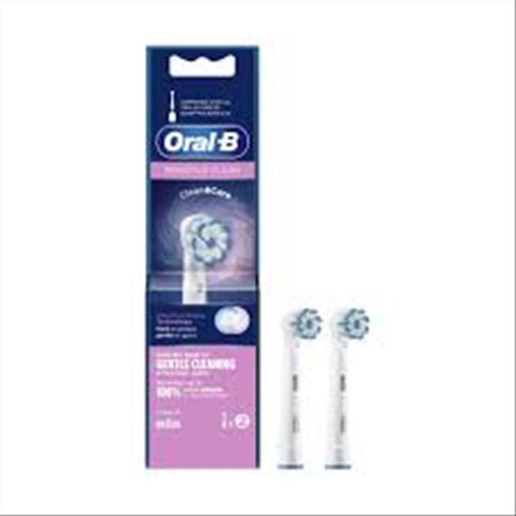ORAL-B ΑΝΤ/ΚΟ T/BRUSH HEAD SENSΙTIVE CLEAN  2TEM
