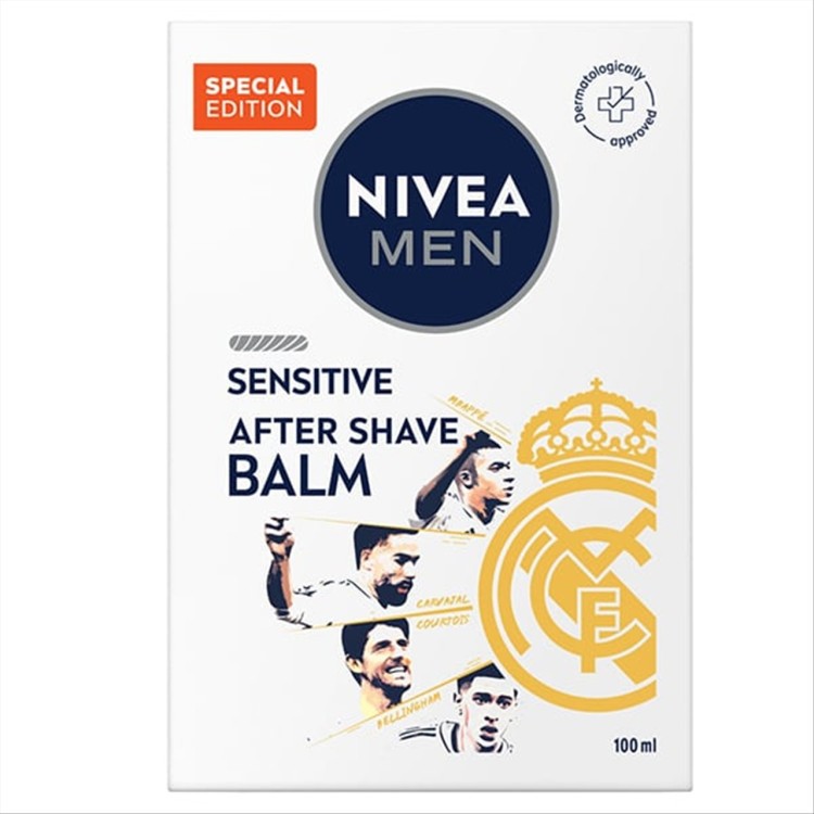 NIVEA AFTER SHAVE BALSAM 100ml SENSITIVE READ MADRID LE