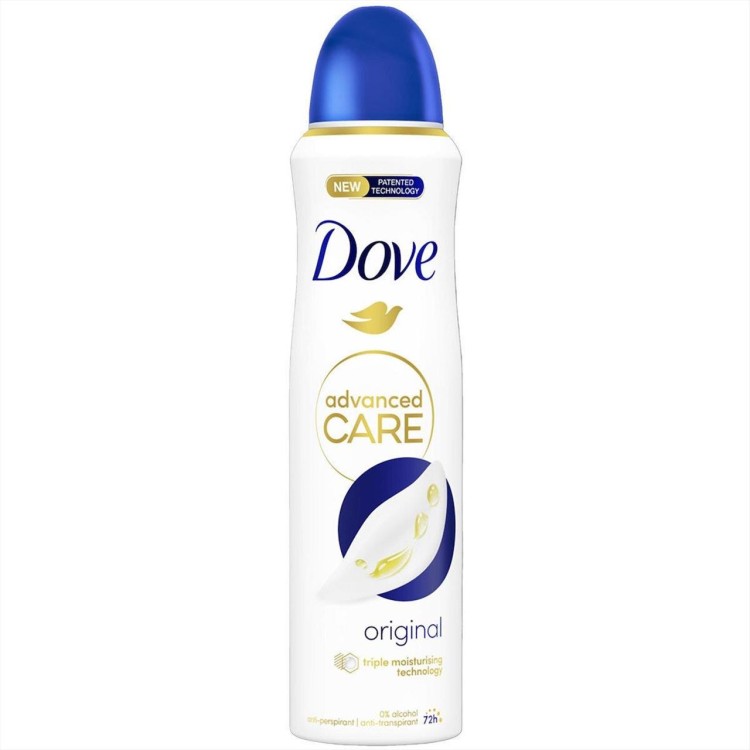 DOVE DEO SPRAY ADV 150ml INV FRESH