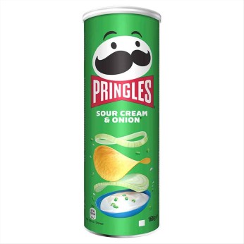 PRINGLES SOUR CREAM&ONION 165g