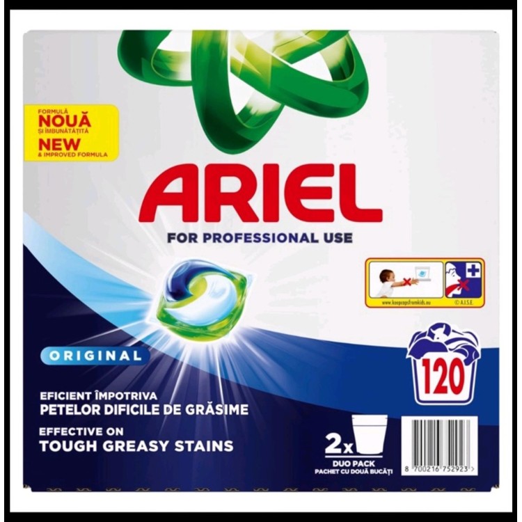ARIEL PODS 120τεμ 2X60 PROFESSIONAL ORIGINAL