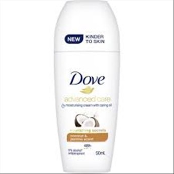 DOVE ROLL ON 50ml ADV CARE COCONUT & JASMINE