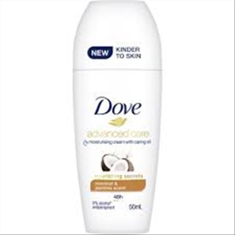 DOVE ROLL ON 50ml ADV CARE COCONUT & JASMINE DOVE ROLL ON 50ml ADV CARE COCONUT & JASMINE