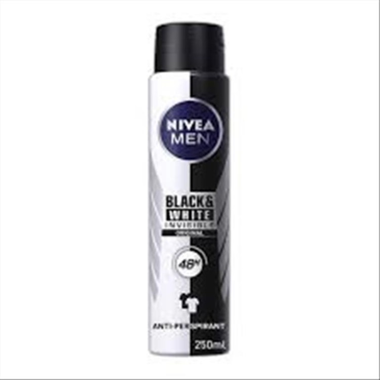 NIVEA DEO SPRAY 150ml B&W ORIGINAL (CLEAR) 150ml (M)