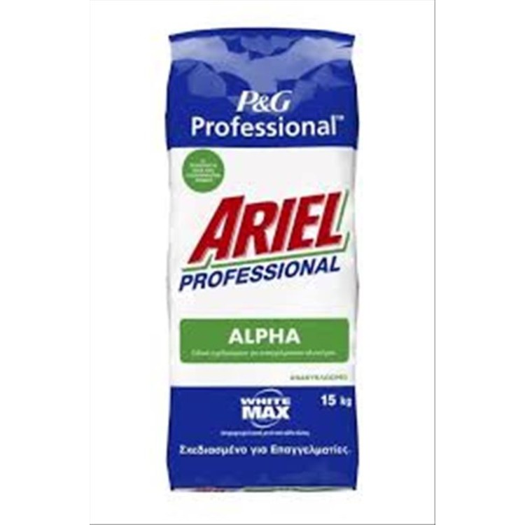 ARIEL ΣΚΟΝΗ ΠΛΥΝΤΗΡΙΟΥ PRO ALPHA 15kg ΣΑΚ/ΛΑ ARIEL ΣΚΟΝΗ ΠΛΥΝΤΗΡΙΟΥ PRO ALPHA 15kg ΣΑΚ/ΛΑ