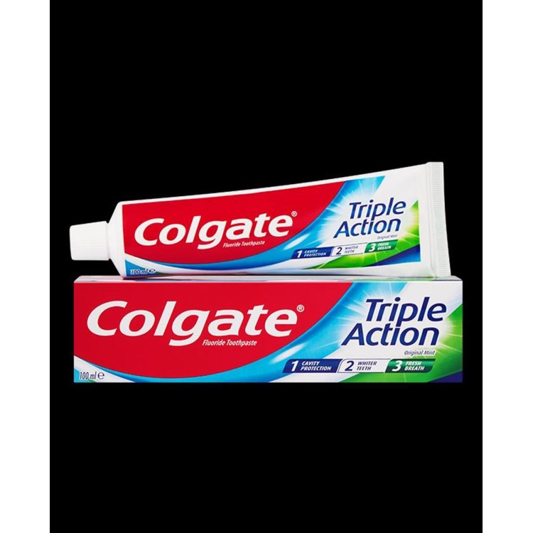 COLGATE T/PASTE 100ml TRIPLE ACTION COLGATE T/PASTE 100ml TRIPLE ACTION