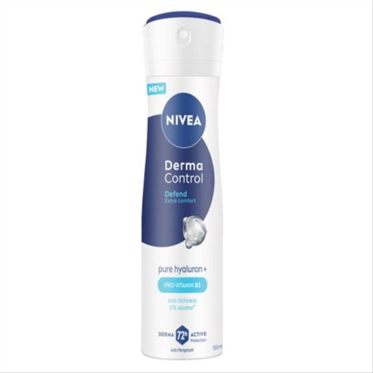 NIVEA DEO SPRAY 150ml DERMA CONTROL DEFEND(W)