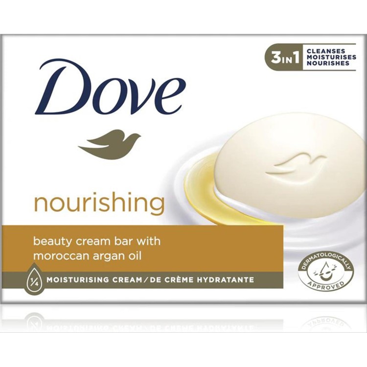 DOVE ΣΑΠΟYΝΙ 90g NOURISHING ARGAN OIL DOVE ΣΑΠΟYΝΙ 90g NOURISHING ARGAN OIL