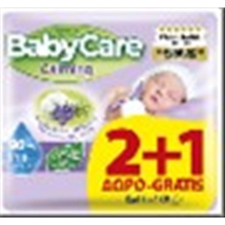 BABYCARE WIPES CALMING 3X63τεμ (2+1)