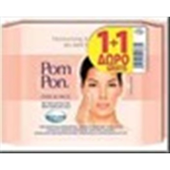 POM PON ΜΑΝΤΗΛΑΚΙΑ EYES&FACE 20τεμ ALL SKIN TYPES (1+1 ΔΩΡΟ)