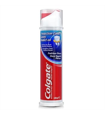 COLGATE T/PASTE 100ml PUMP CAVITY PROTECTION