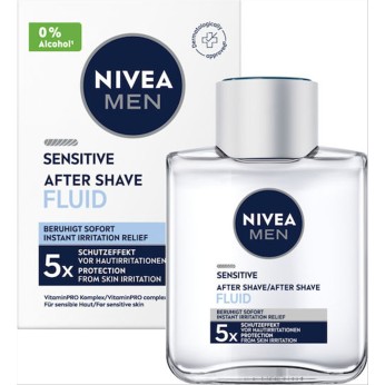 NIVEA AFTER SHAVE LOTION 100ml SENSITIVE FLUID