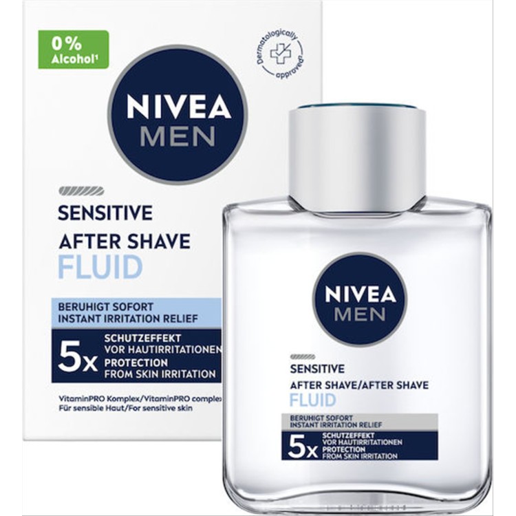 NIVEA AFTER SHAVE LOTION 100ml SENSITIVE FLUID
