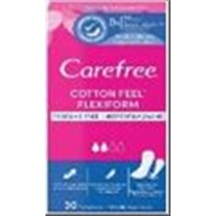 CAREFREE DAILY PADS 30τεμ FLEXIFORM FRESH COTTON CAREFREE DAILY PADS 30τεμ FLEXIFORM FRESH COTTON