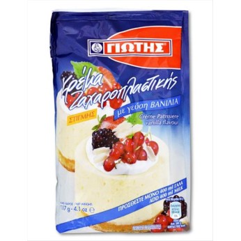 ΓΙΩΤΗΣ ΚΡΕΜΑ ΖΑΧΑΡΟΠΛΑΣΤΙΚΗΣ 117g ΒΑΝΙΛΙΑ